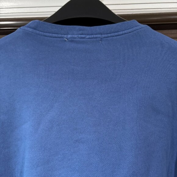 Tilly's Women's Crewneck Sweatshirt SZ: Large Blue/White - Picture 7 of 12